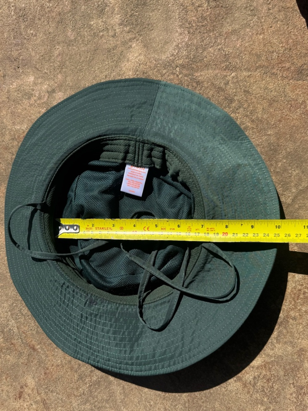 Pistil Zenith Sun Hat - Evergreen Outdoor Sun Hat with Chin Strap - Picture 8 of 8